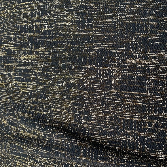 Black dress with gold sparkle - Picture 5 of 6